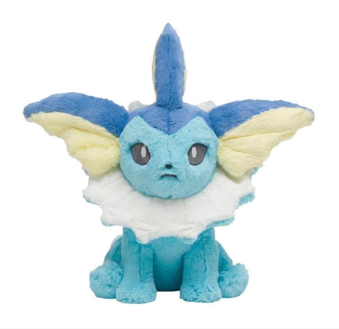 ポケモンセンター　ふわふわぬいぐるみ　シャワーズ