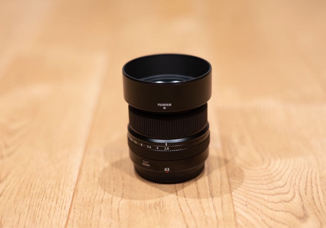 FUJIFILM 富士フイルム　GF63mmF2.8 R WR レンズ