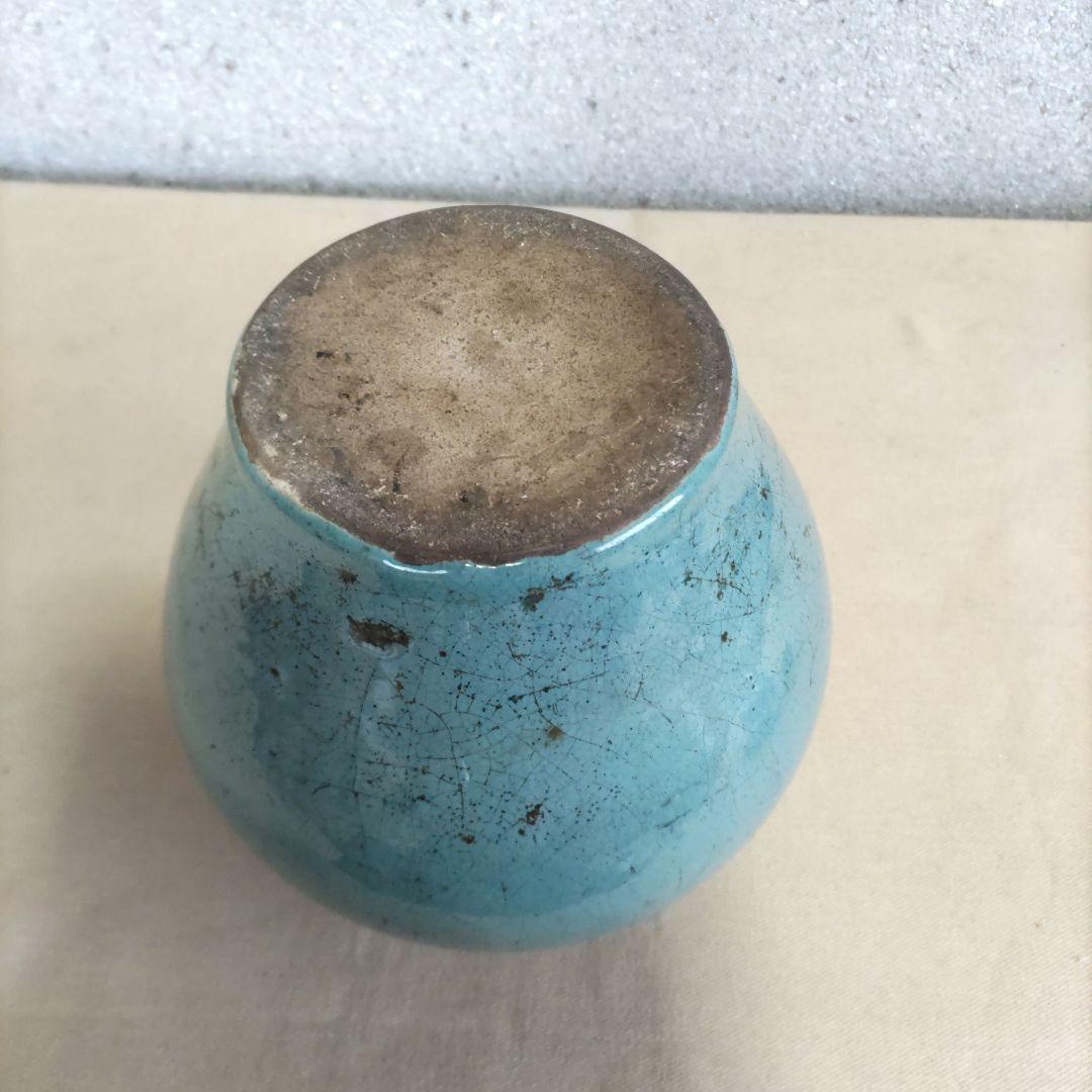 緑釉壺　H27