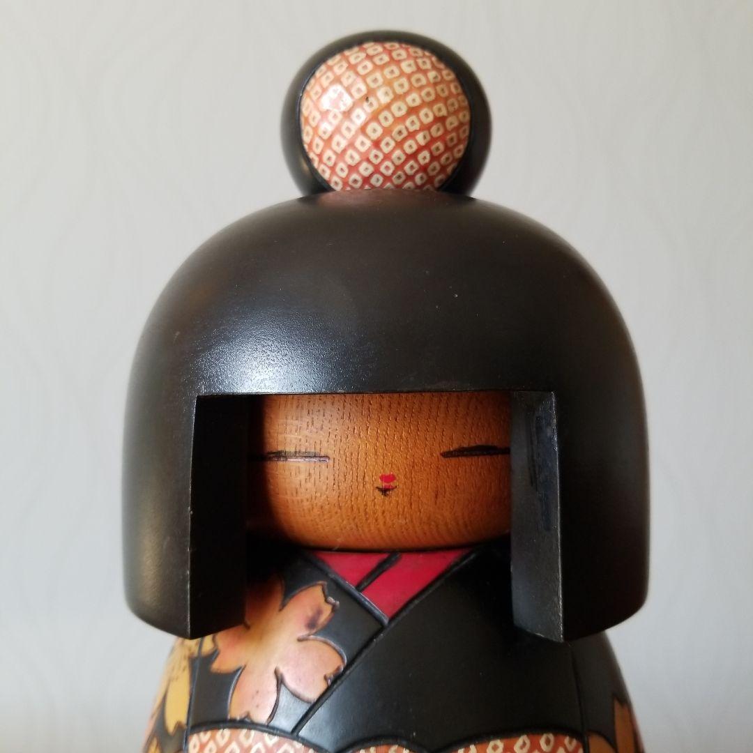 こけし《弥生》作家《よこやまてるを》横山輝雄　稀少一点物！！
