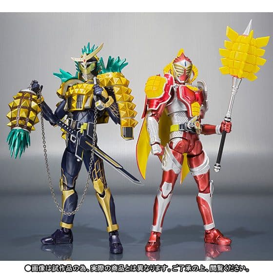 新品【PB限定】仮面ライダー鎧武 パインアームズ&バロン マンゴーアームズセット