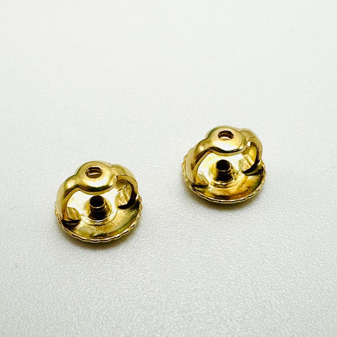 Tiffany バイザヤード　ゴールド　ピアス　Au750 スクリュー式キャッチ