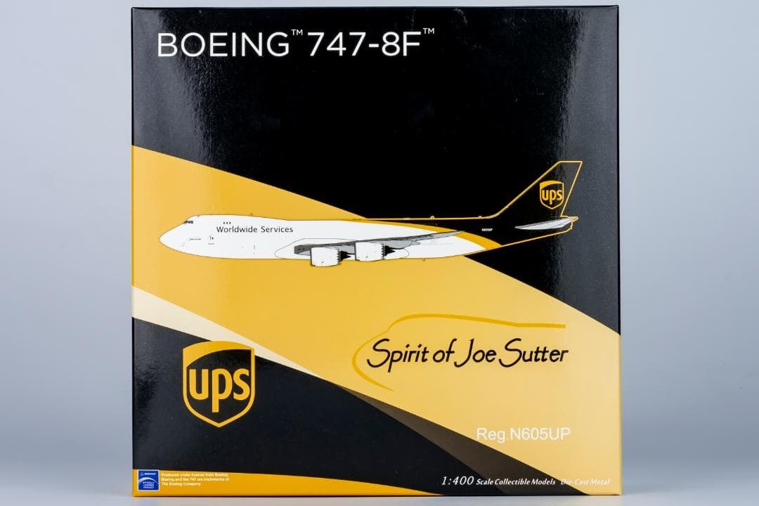 航空機・ヘリコプター UPS 747-8F N605UP 1/400