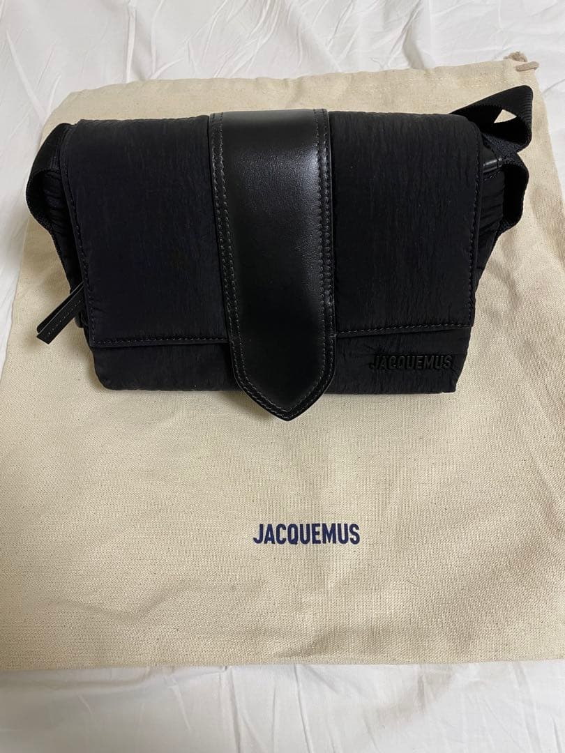 最終値下げ! jacquemus ジャックムス メッセンジャー バッグ　ブラック
