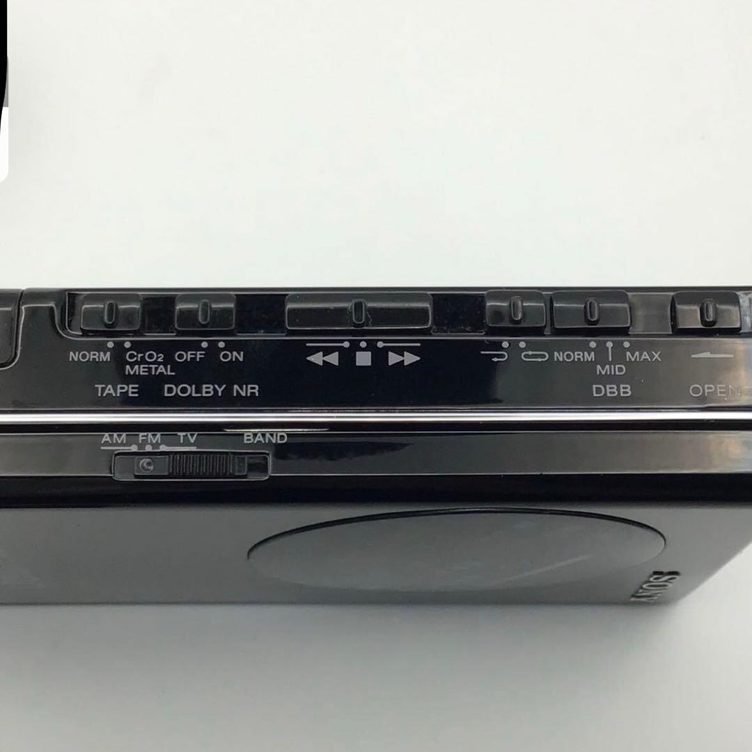 SONY WM-509F ラジオ ソニーカセットウォークマン ソニー ブラック