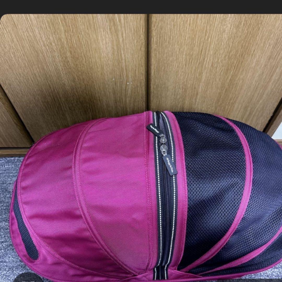 AirBuggy ペットカート マゼンタ色/Mサイズ