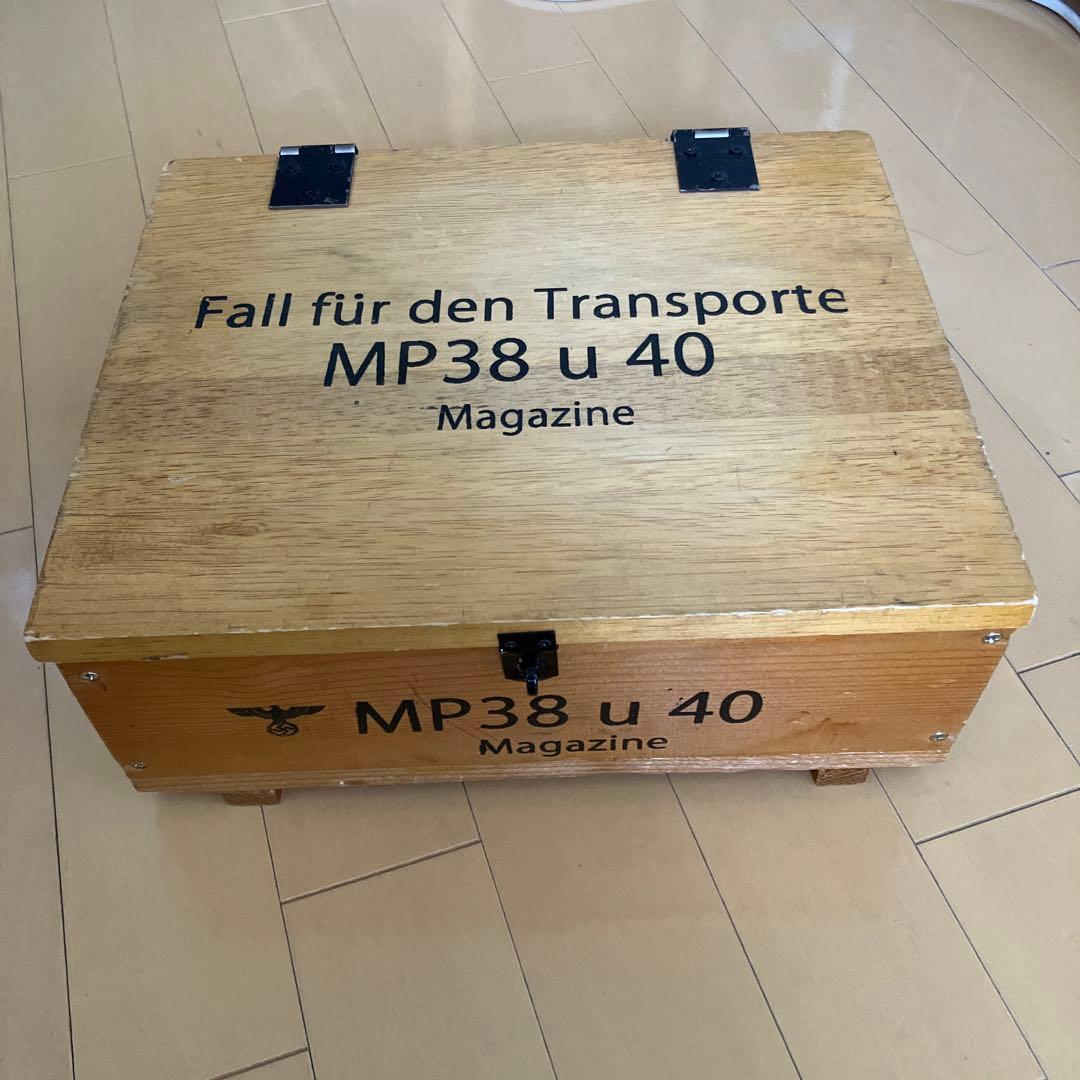 ドイツ軍　MP38 u 40 予備マガジンケース　ダミーマガジン18本入り