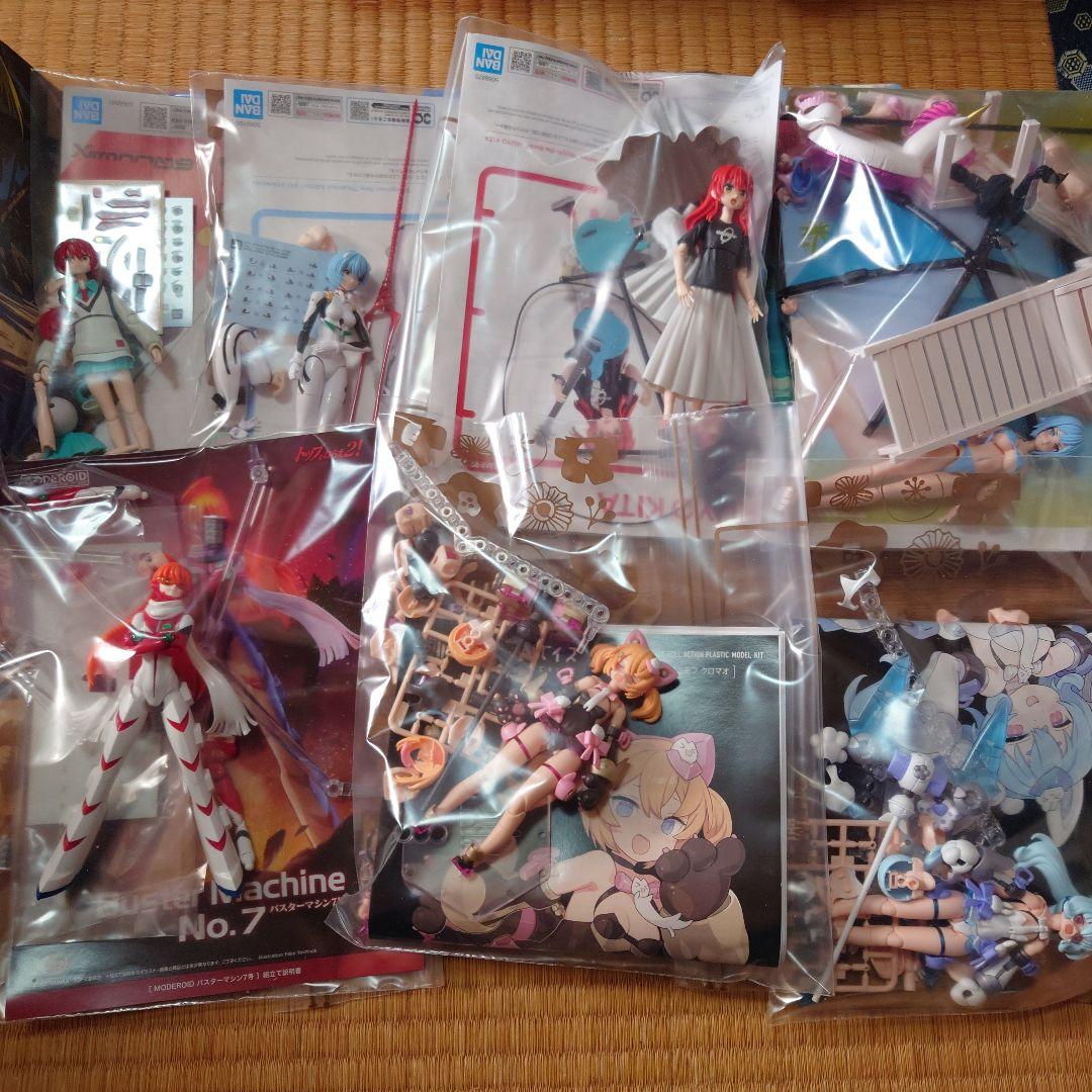 美少女プラモデル組立済み詰め合わせ