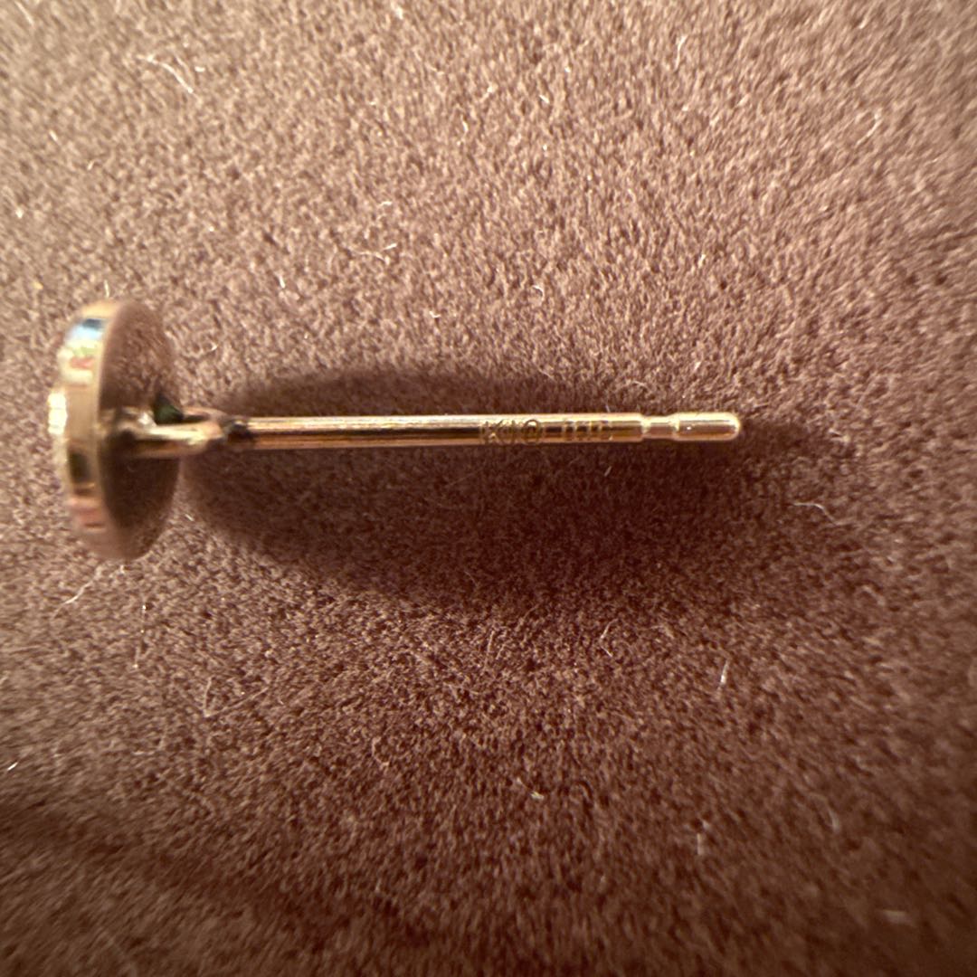 cui-cui K10 ダイヤモンド　ピアス　0.02ct