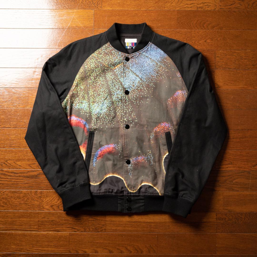 FACETASM 10SS バタフライ転写スタジャン ブラック