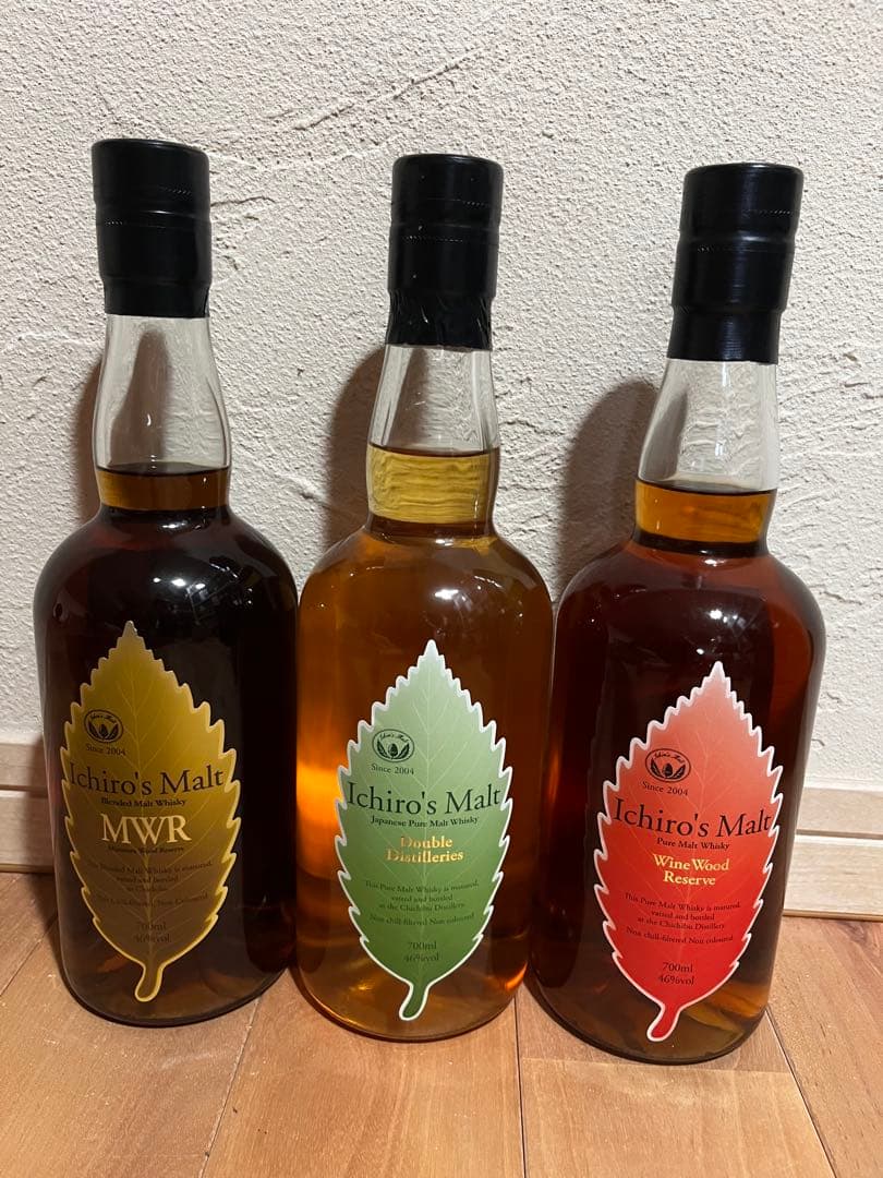 O*️様 イチローズモルトリーフシリーズ3本セット