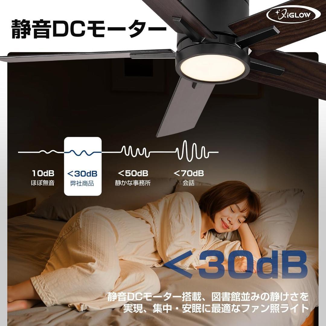 シーリングファンライト 8-10畳 3000LM 100W相当 104cm