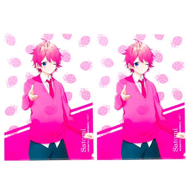 新品★すとぷり【さとみ】すとめも7★クリアファイル★2点セット