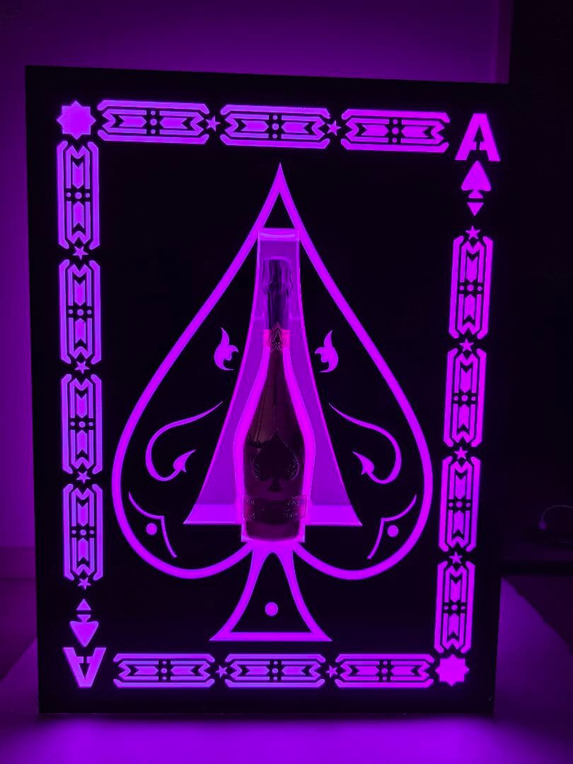 激安 アルマンド ディスプレイ台 LEDライト シャンパン アタッシュケース