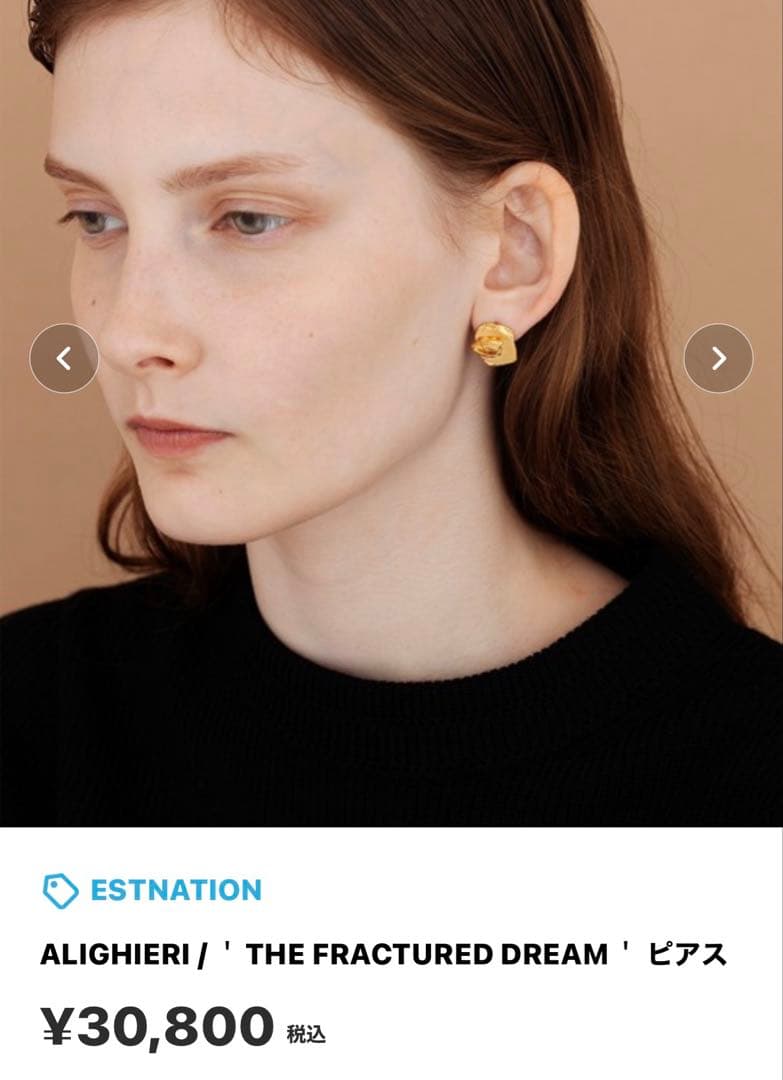 ALIGHIERI / THE FRACTURED DREAMピアス