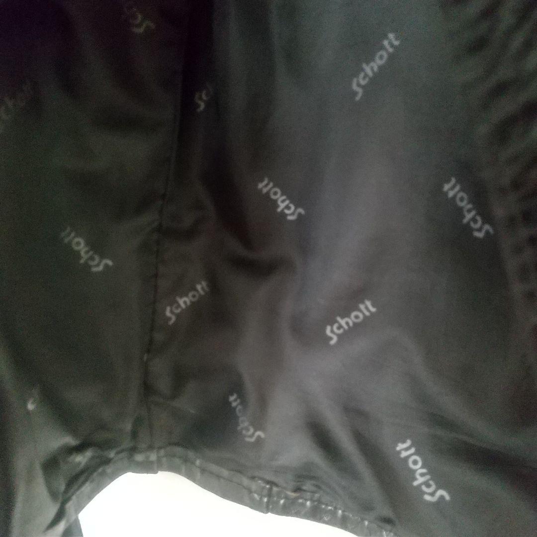 Schott シングルライダース 641 ボア付 36インチ