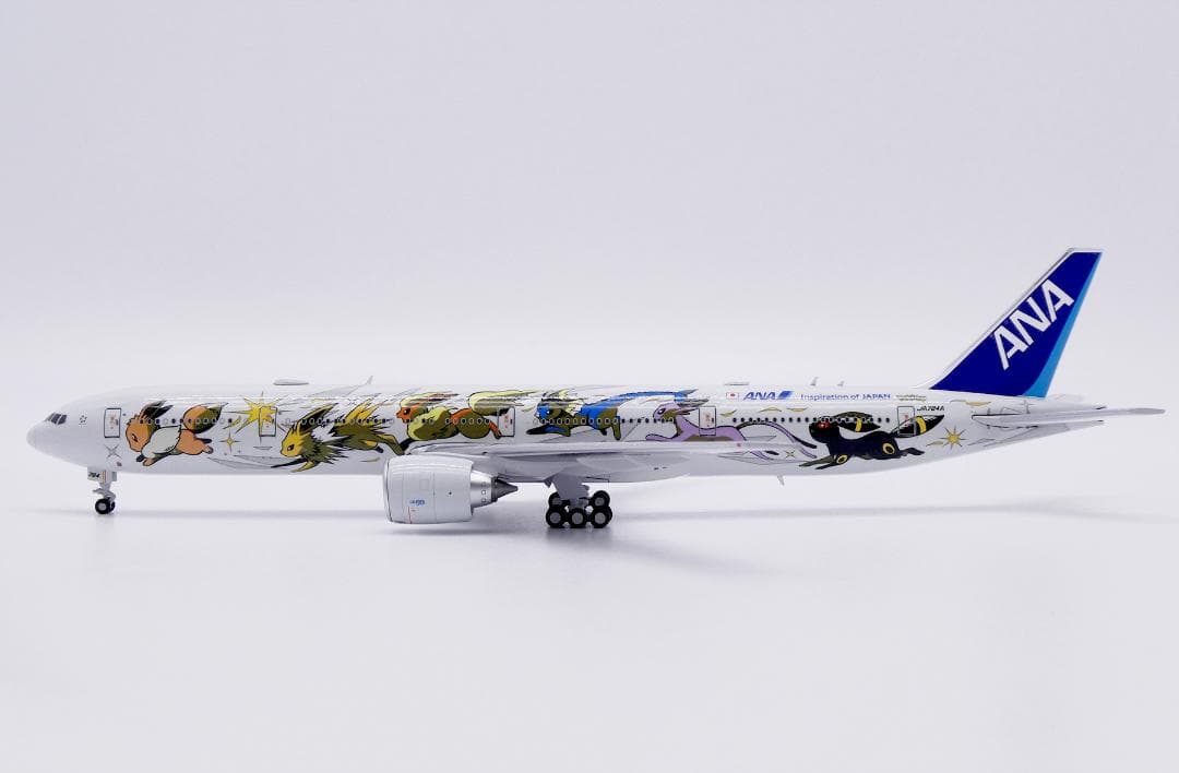 新品777-300ER ANA「イーブイジェットNH」 JA784A 1/400