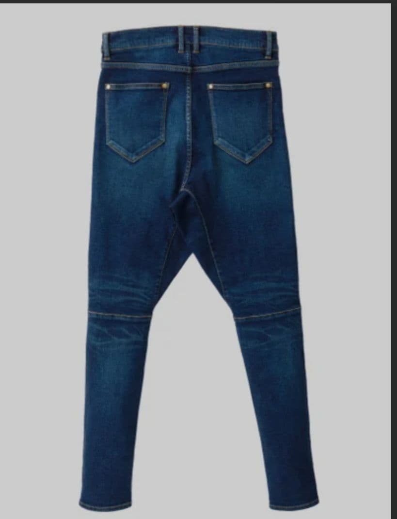 ys Yuji SUGENO　ハイブリッドサルエルデニムパンツ