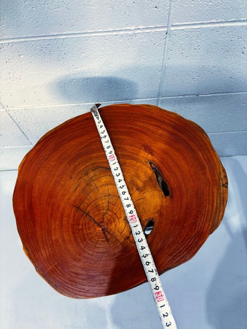 輪切りサイドテーブル　コーヒーテーブル　ナイトテーブル　観葉植物置き台