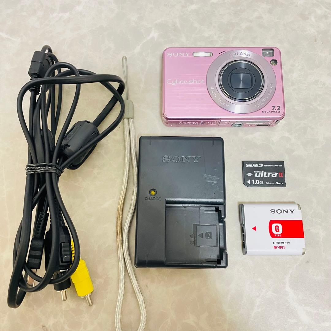 SONY Cyber-shot サイバーショット デジカメ ピンク コンデジ