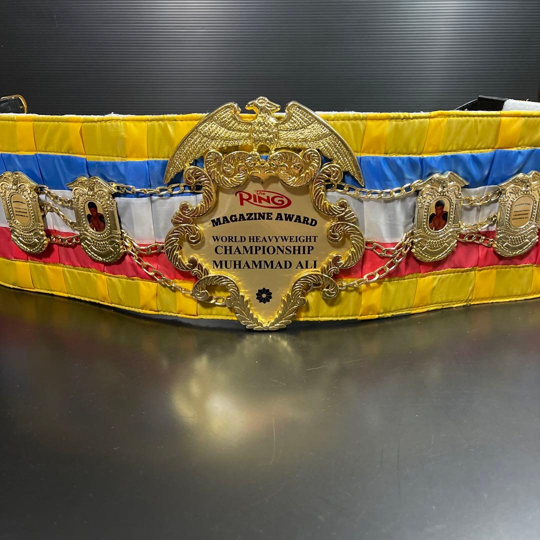 超特価！RING 誌チャンピオンベルト　レプリカ　井上尚弥　アントニオ猪木UFC
