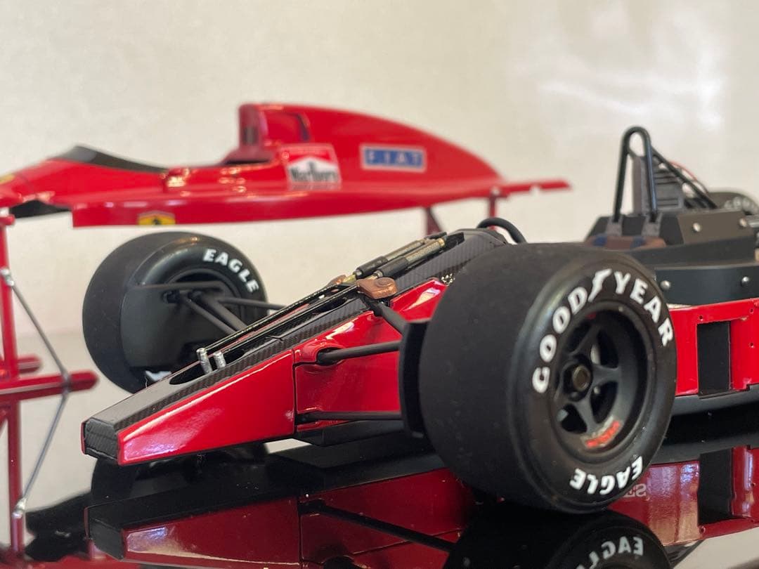 TAMIYA製　Ferrari F189 モデル 完成品フィギュア付