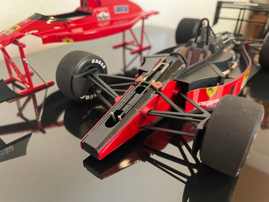 TAMIYA製　Ferrari F189 モデル 完成品フィギュア付