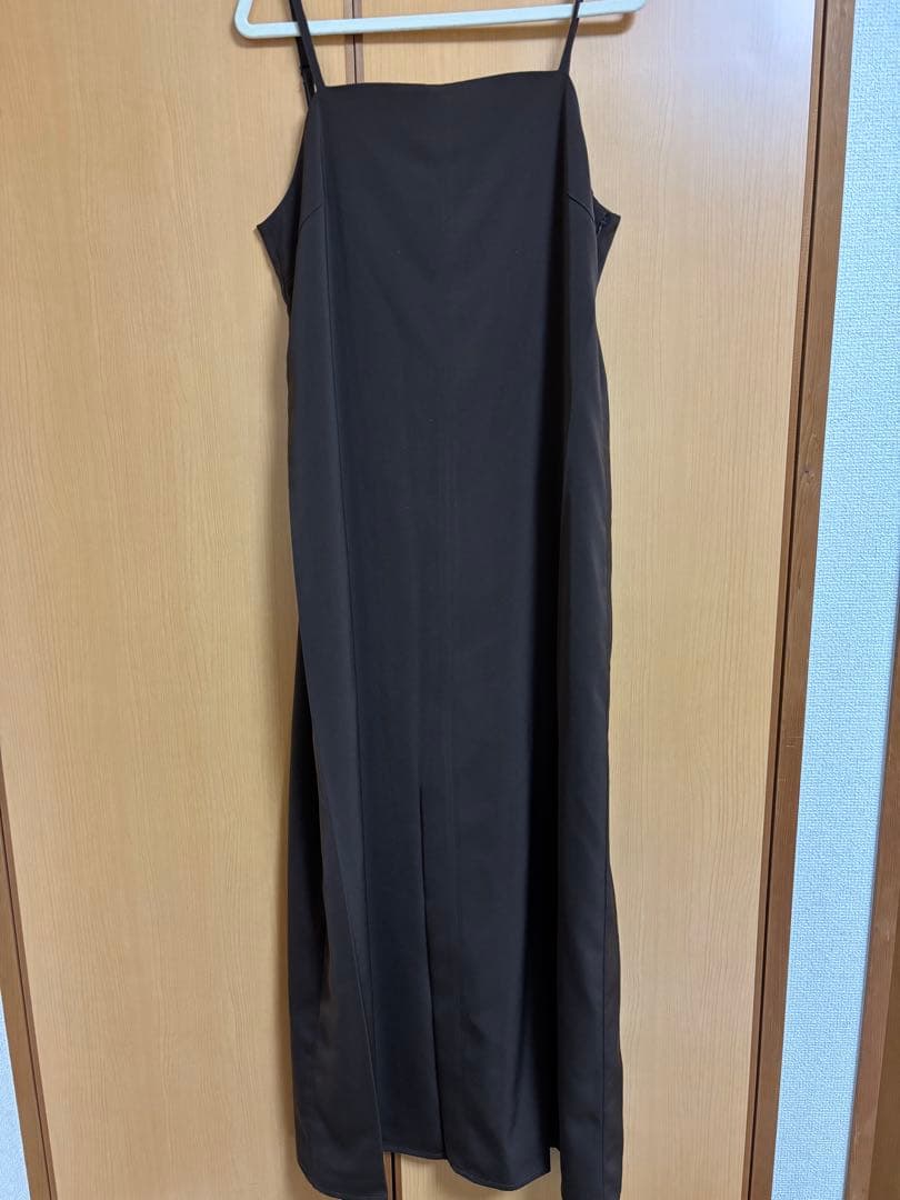 マルチレイヤードセットドレス　ブラウン