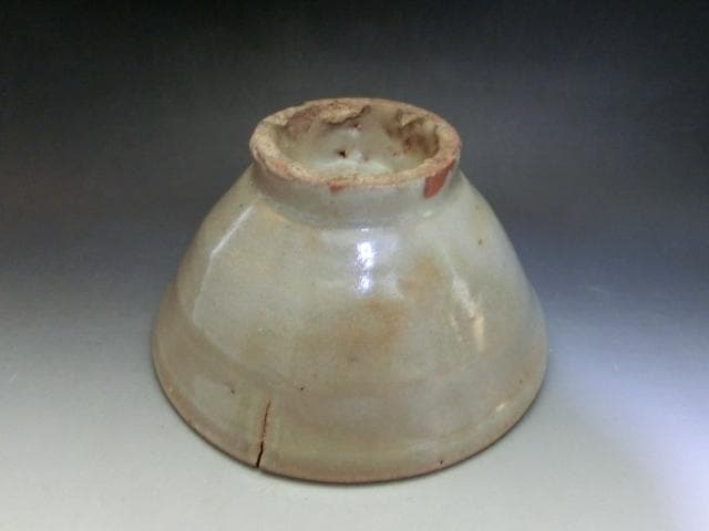 茶碗■李朝 古い茶わん 時代物 お茶道具 窯傷有り 古玩 唐物 中国 骨董品■