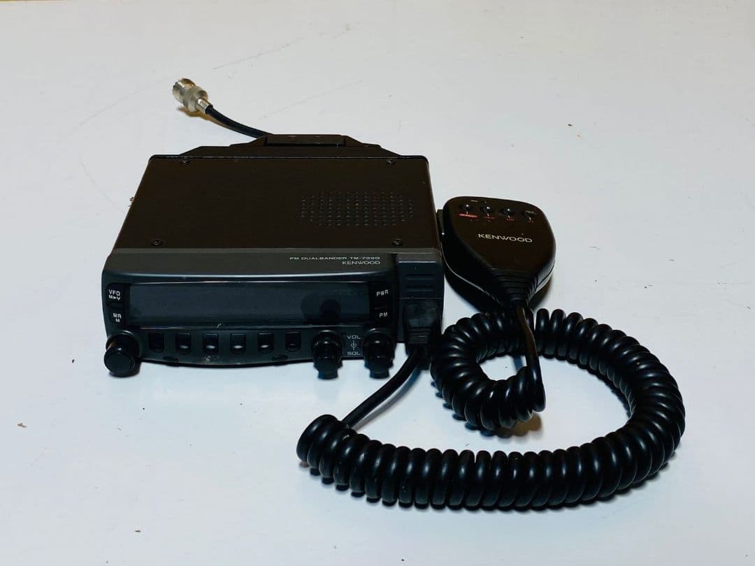 KENWOOD TM-733G FMデュアルバンダーブラック