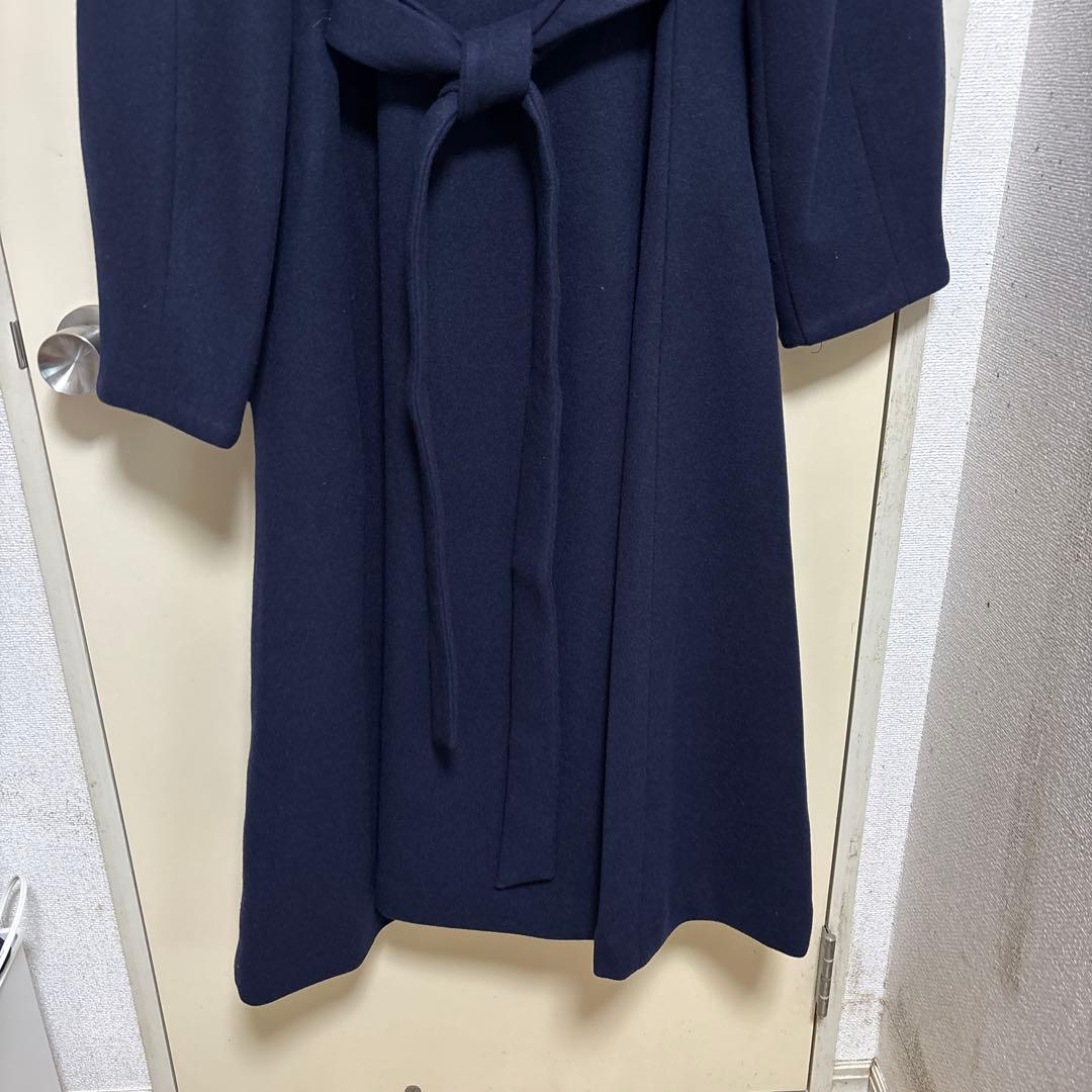 dazzlin 2WAYカラーレディコート ネイビー M