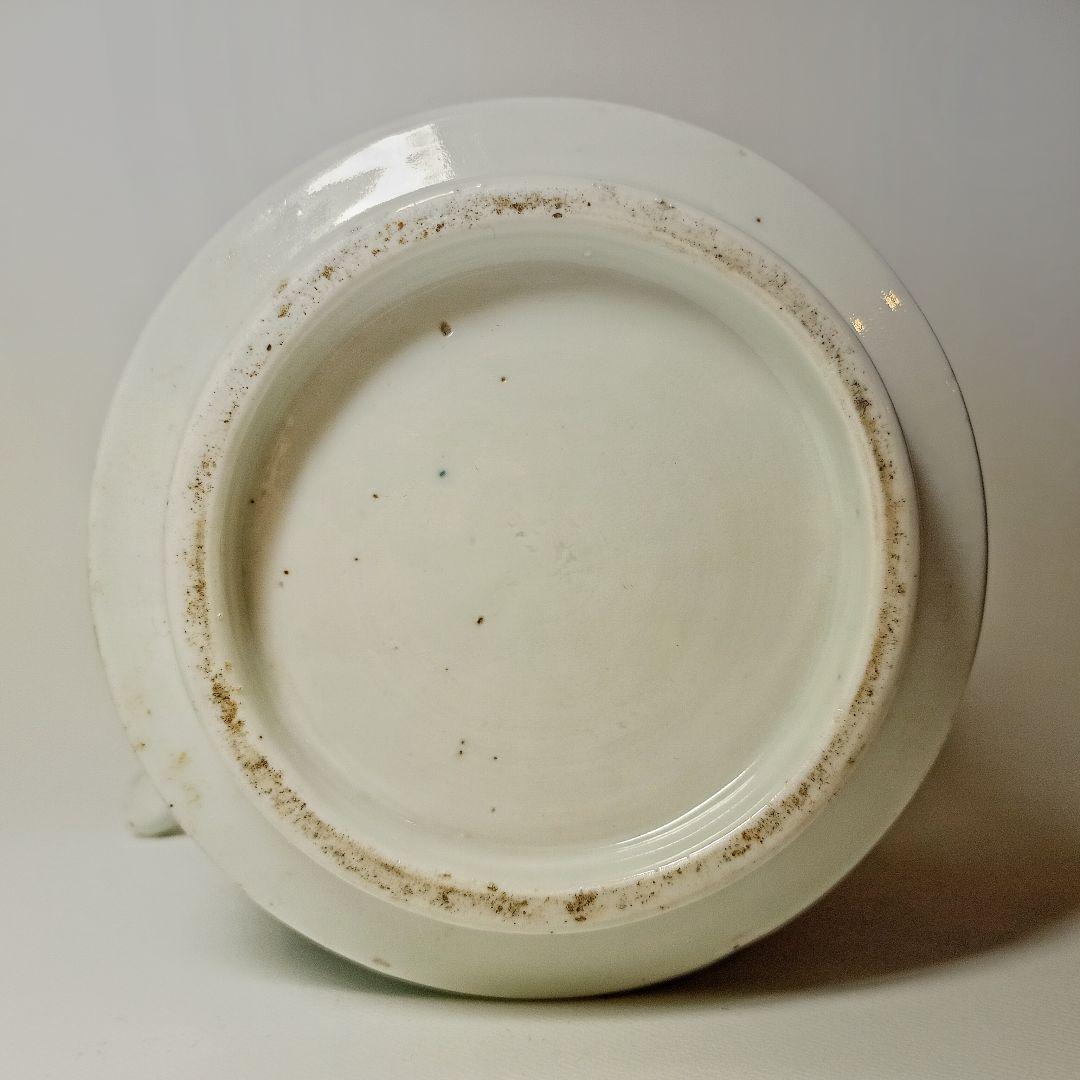 古伊万里　微塵花唐草文銚子　【初期伊万里　古九谷　藍九谷　柿右衛門】