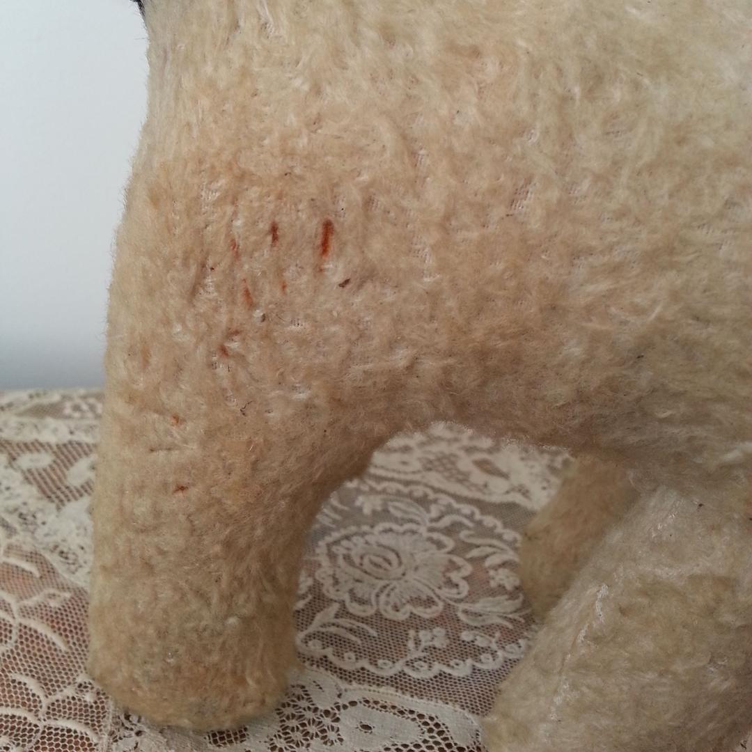 犬 フランス アンティーク 人形 ぬいぐるみ