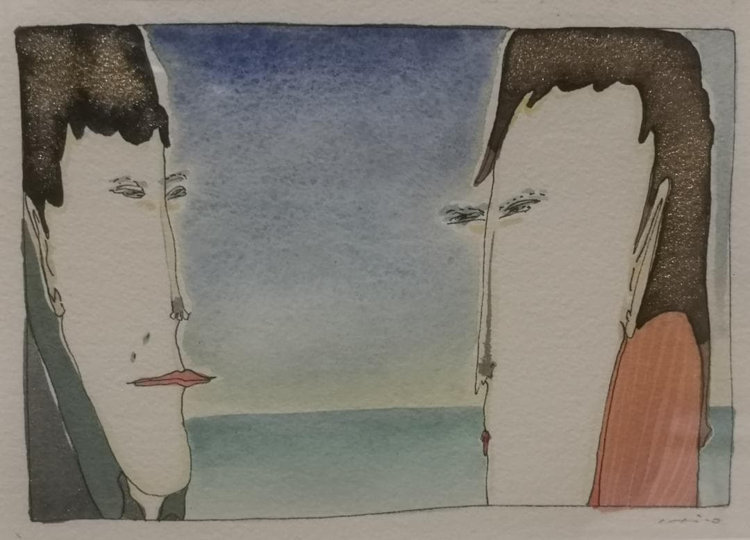 美術館収蔵にお勧め!テンペラ技法の第一人者　安達博文名誉教授の水彩「日記’９８」