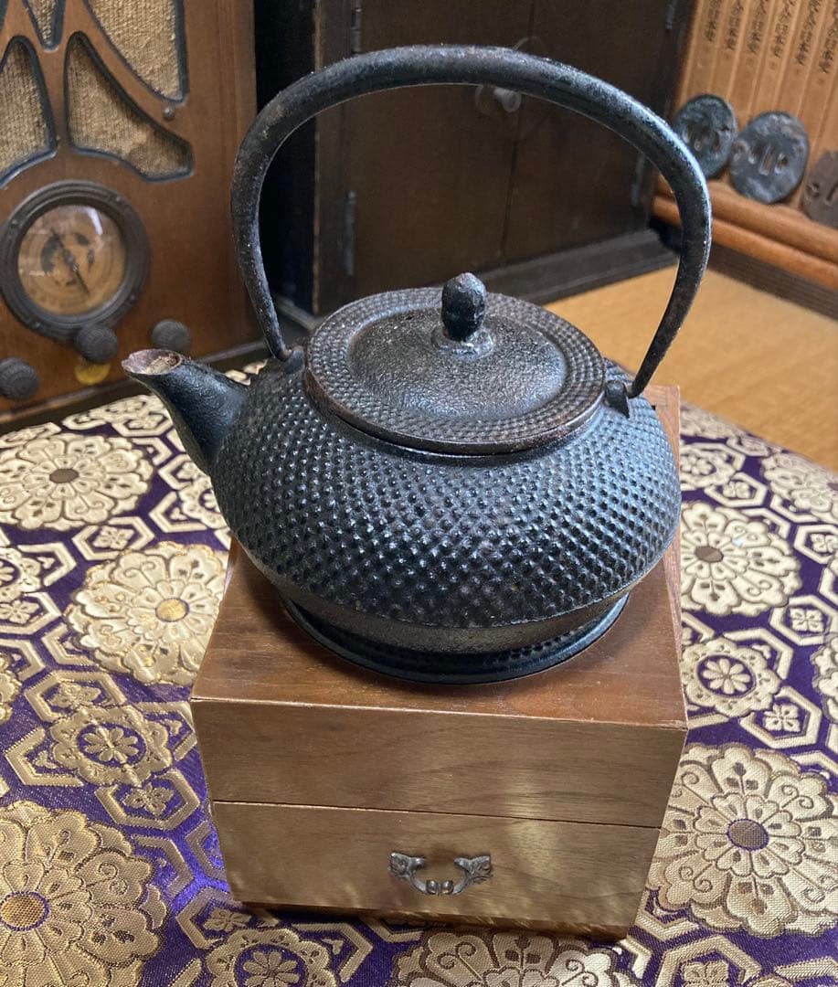 照光堂 鉄瓶 骨董品