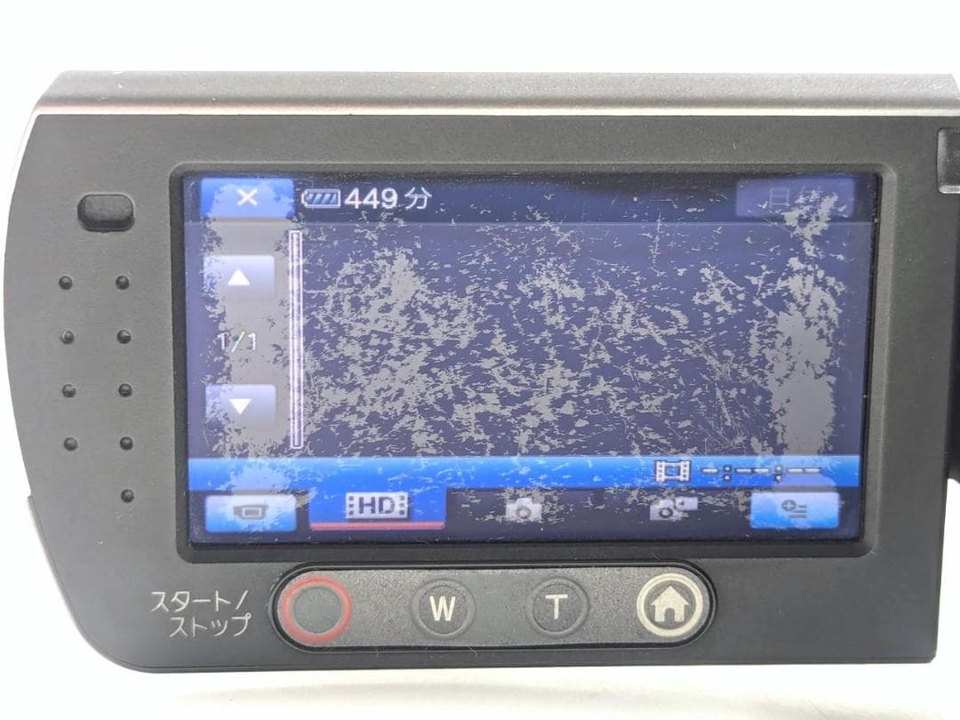 フルハイビジョン録画可能！SONY ビデオカメラ HDR-SR7