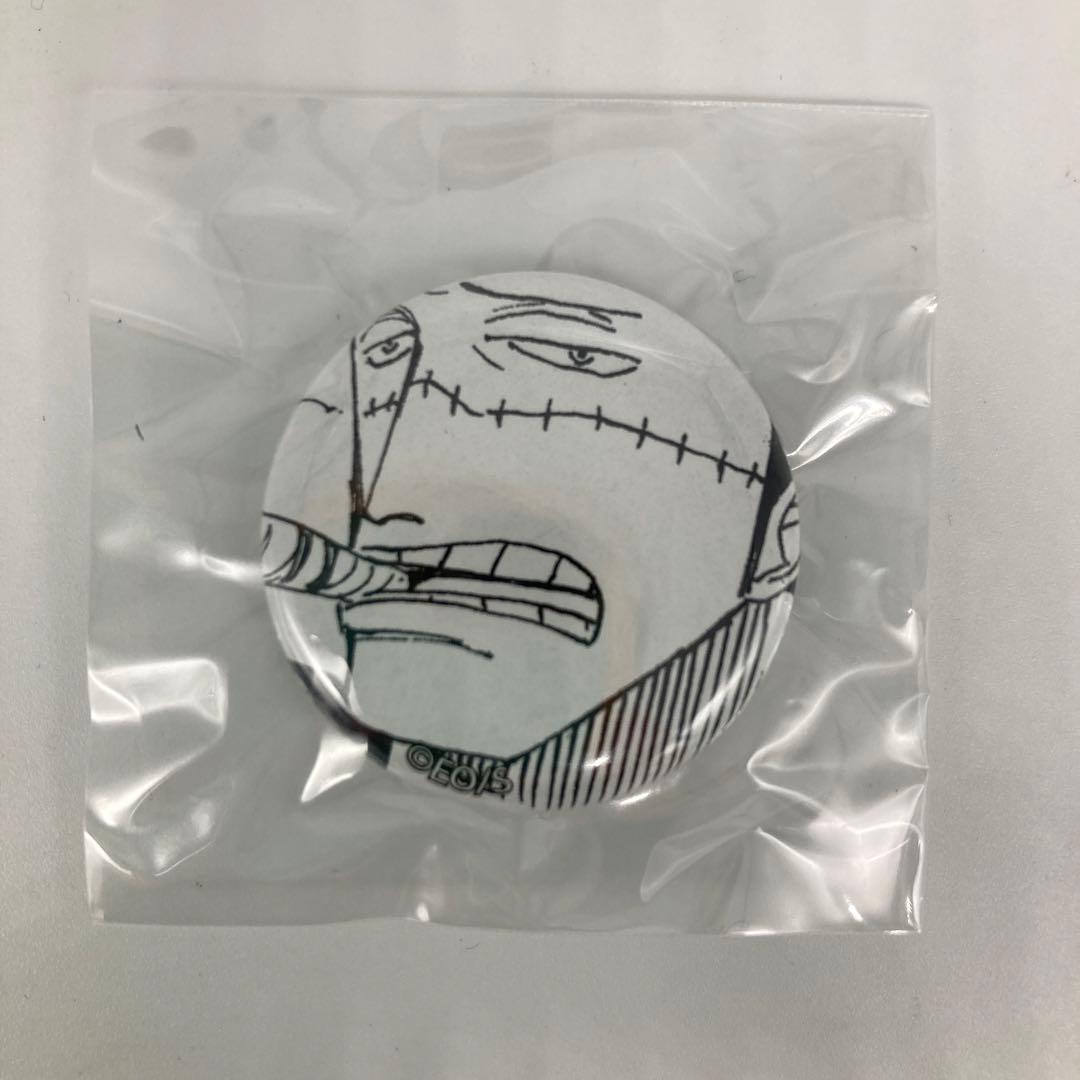 ワンピース ALL FACES 缶バッジ クロコダイル ①