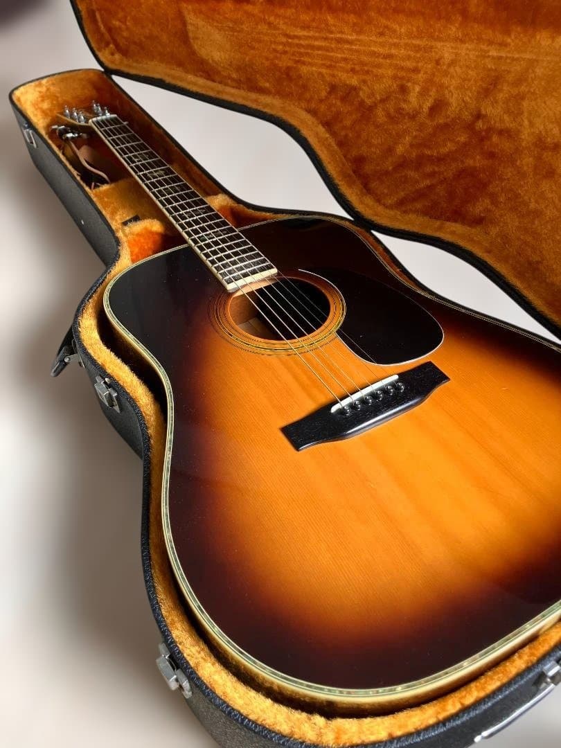 【サンバースト・縦ロゴ】Morris W-40 3Pバック ハードケース付