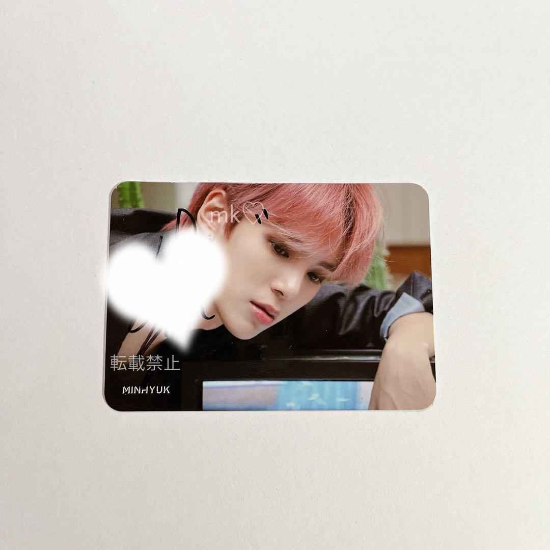 MONSTA X ミニョク ペンサ サイン入り トレカ