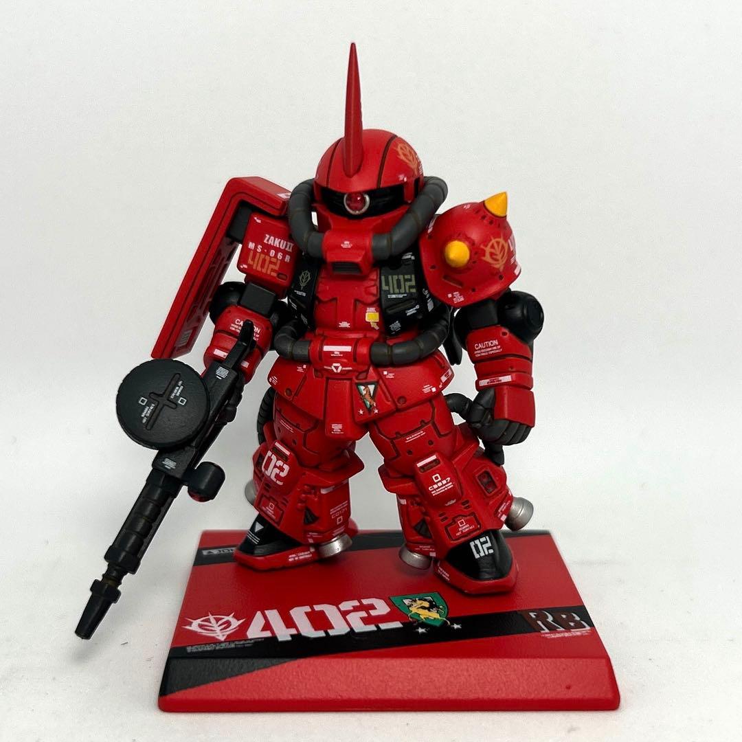 ゆ*き様 ガンダムコンバージ塗装　ジョニーライデン専用高機動型ザクⅡ