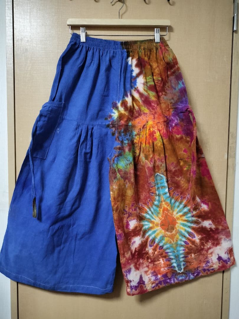 エスニック　タイパンツ　象柄パンツ　大きいサイズ　新品タイ製