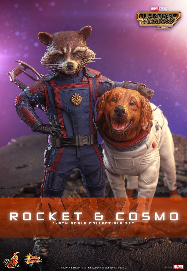 【新品未使用】　ホットトイズ　ロケット＆コスモ