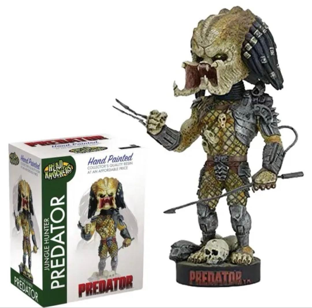 ヘッドノッカー　フィギュア　プレデター　NECA