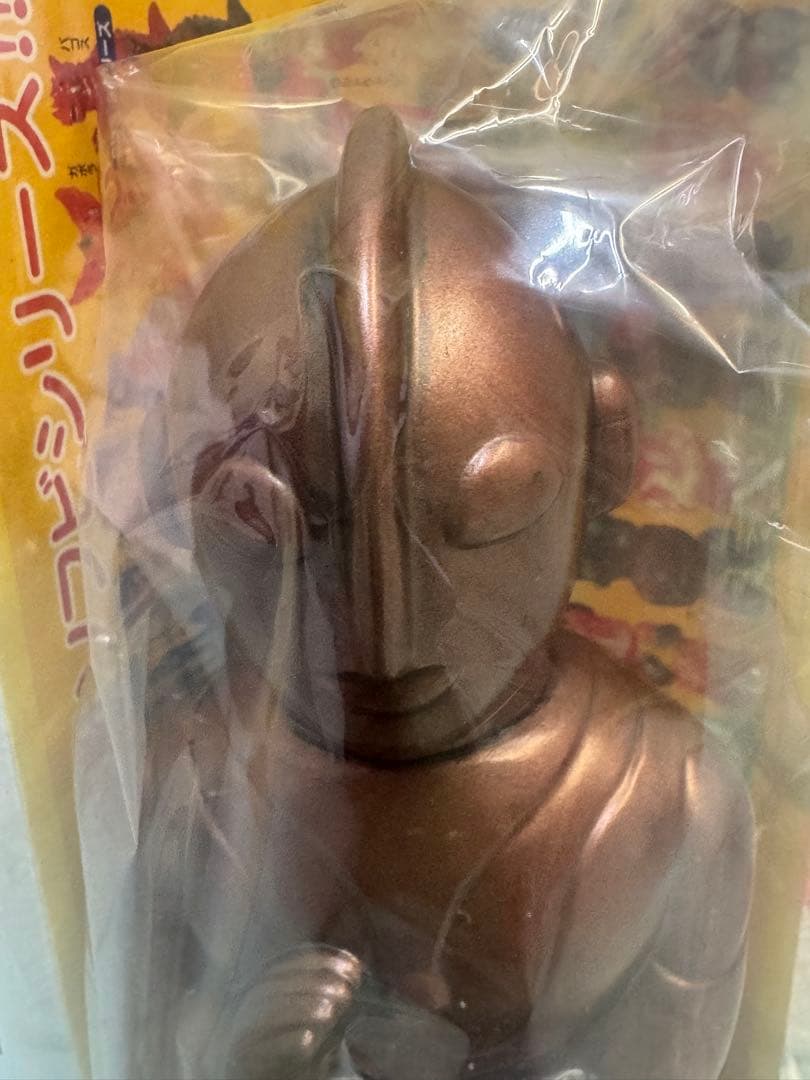 ウルトラマン　ブロンズカラー　U.S.TOYS　ソフビ　シャンプーボトルタイプ