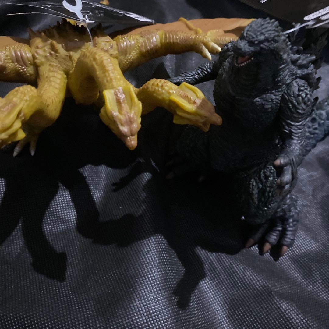 新品　ゴジラ　キングギドラ ムービーモンスターシリーズ　ゴジラザライド　西武園