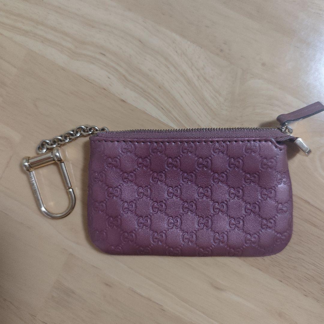 GUCCI GGパターン ケース パープル