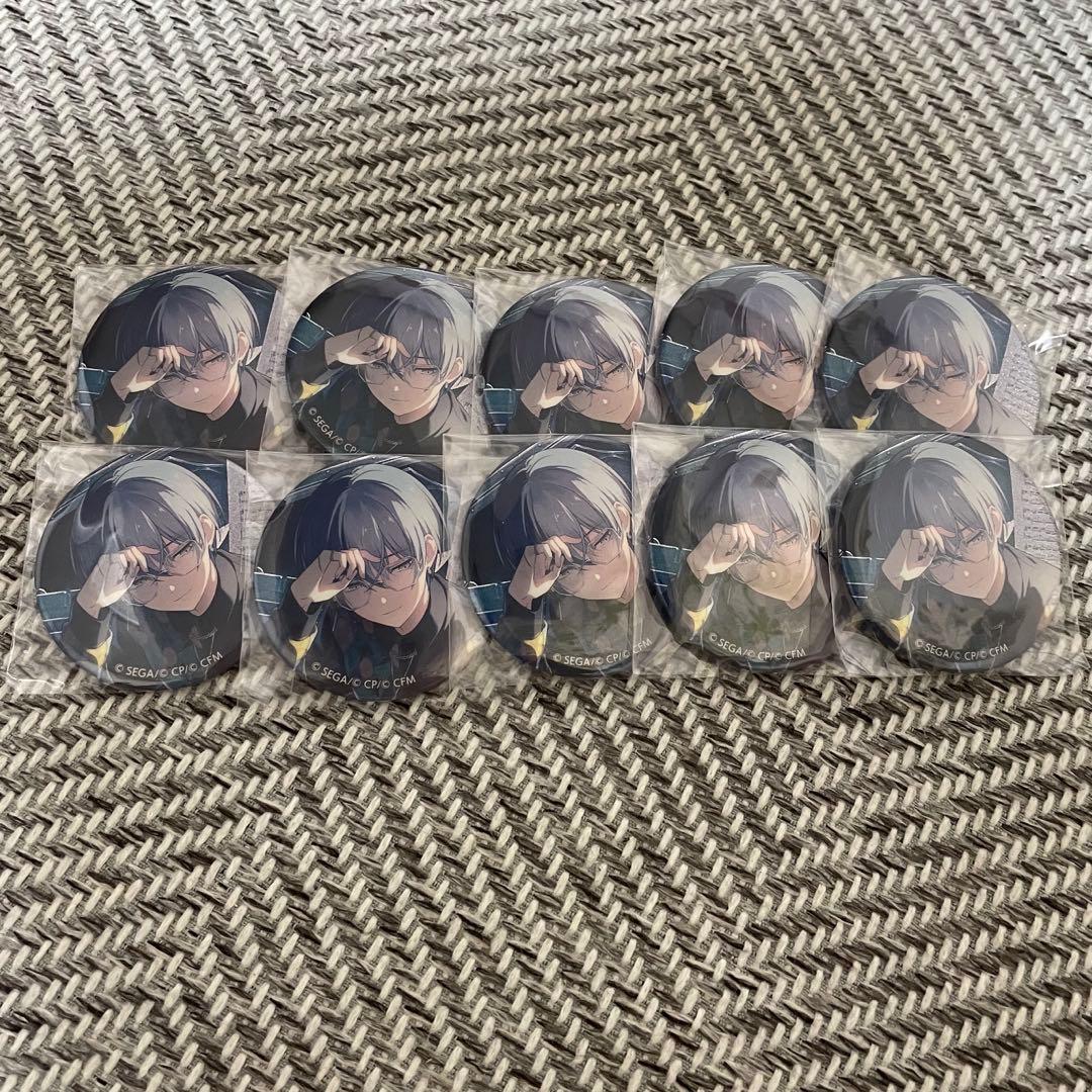 プロセカ 42A 青柳冬弥 缶バッジセット