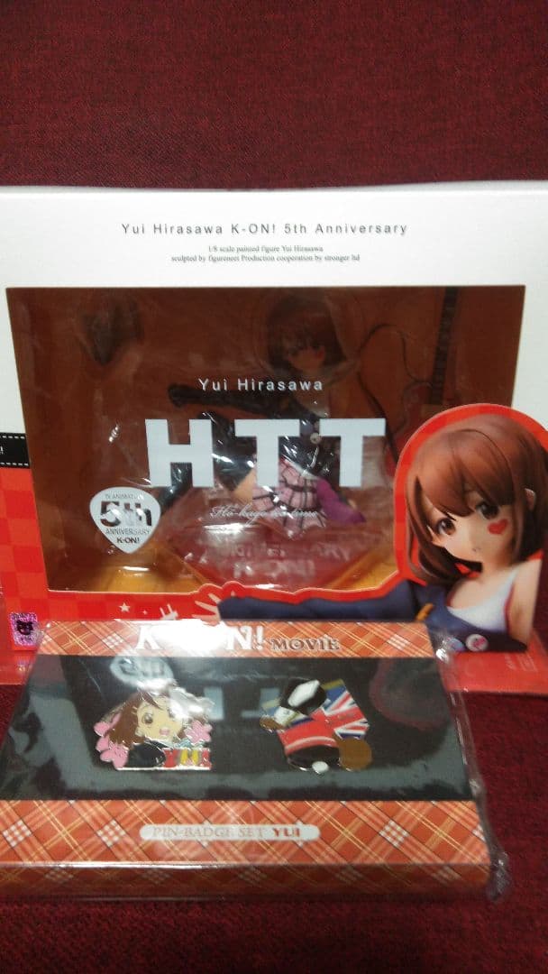 けいおん！平沢唯5TH Anniversary フィギュアおまけ付