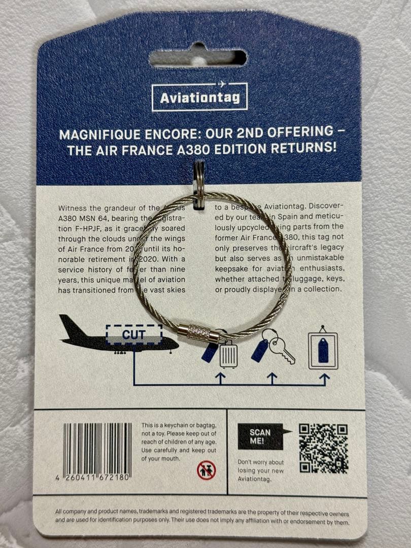 エールフランスA380 F-HPJF Aviationtag