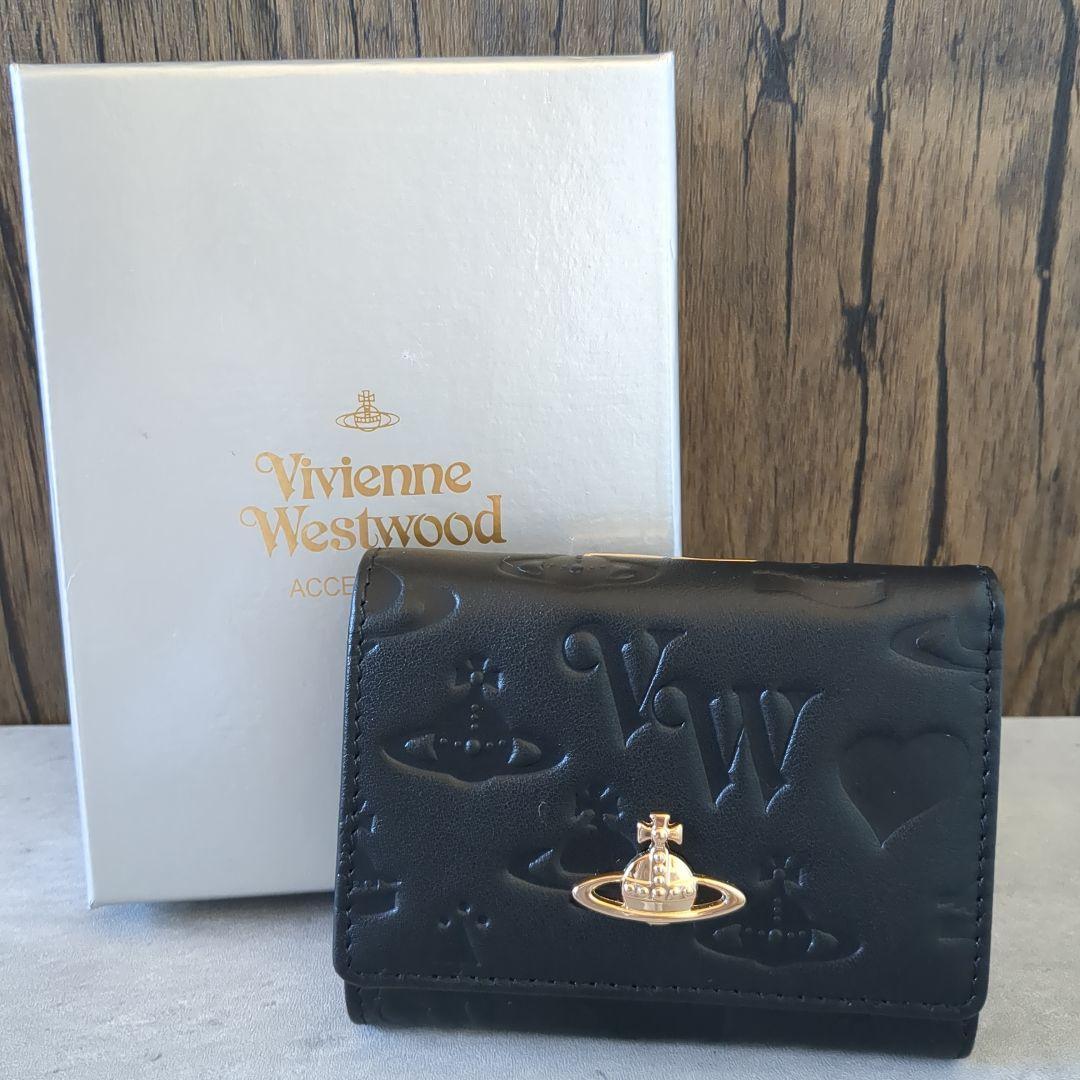 【新品】Vivienne Westwood がま口財布 三つ折財布